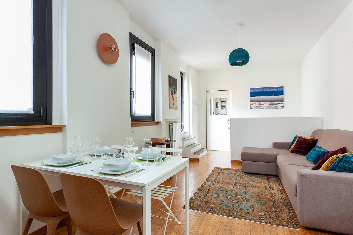 דירות מילאנו Duplex Luminoso In Zona Residenziale מראה חיצוני תמונה